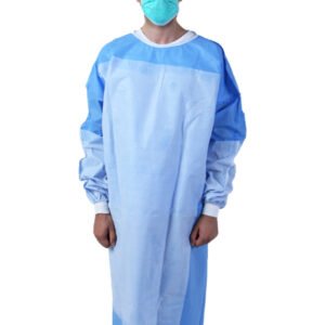 AAMI Level 3 & 4 Disposable Reinforced Surgical Gown From China Factory – Sterile, Fluid-Resistant, Hospital-Grade